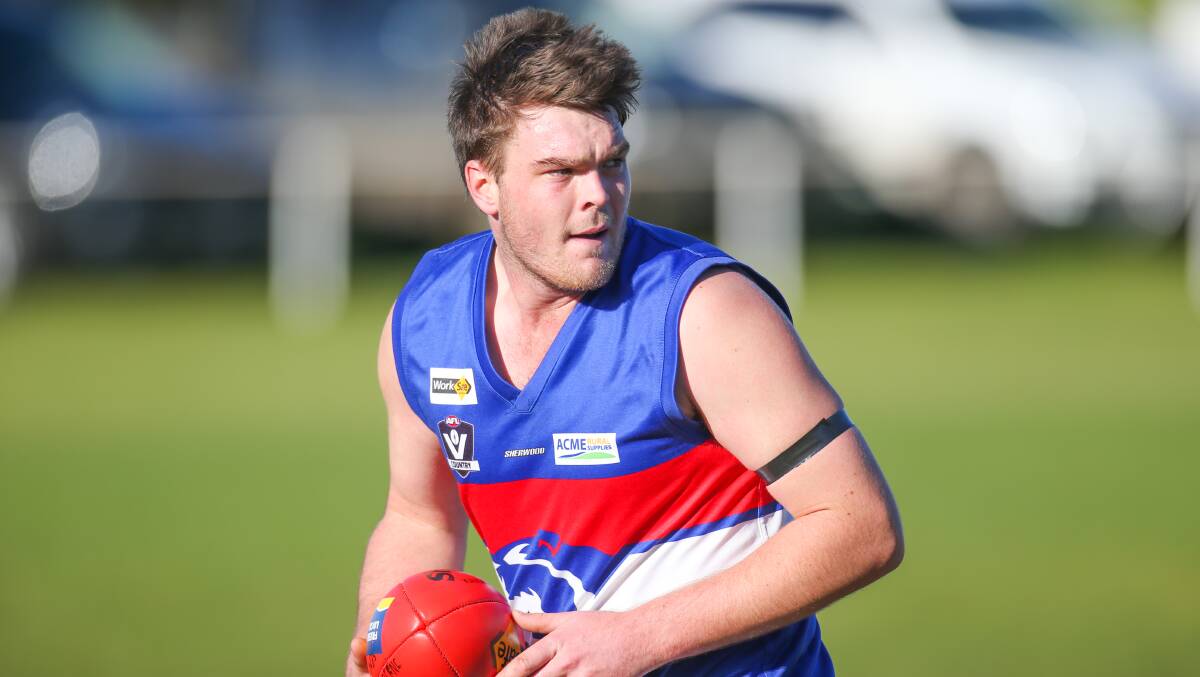 RETURN TO KENNEL: Panmure's Sam Melican will don the red, white and blue again this season. Picture: Morgan Hancock