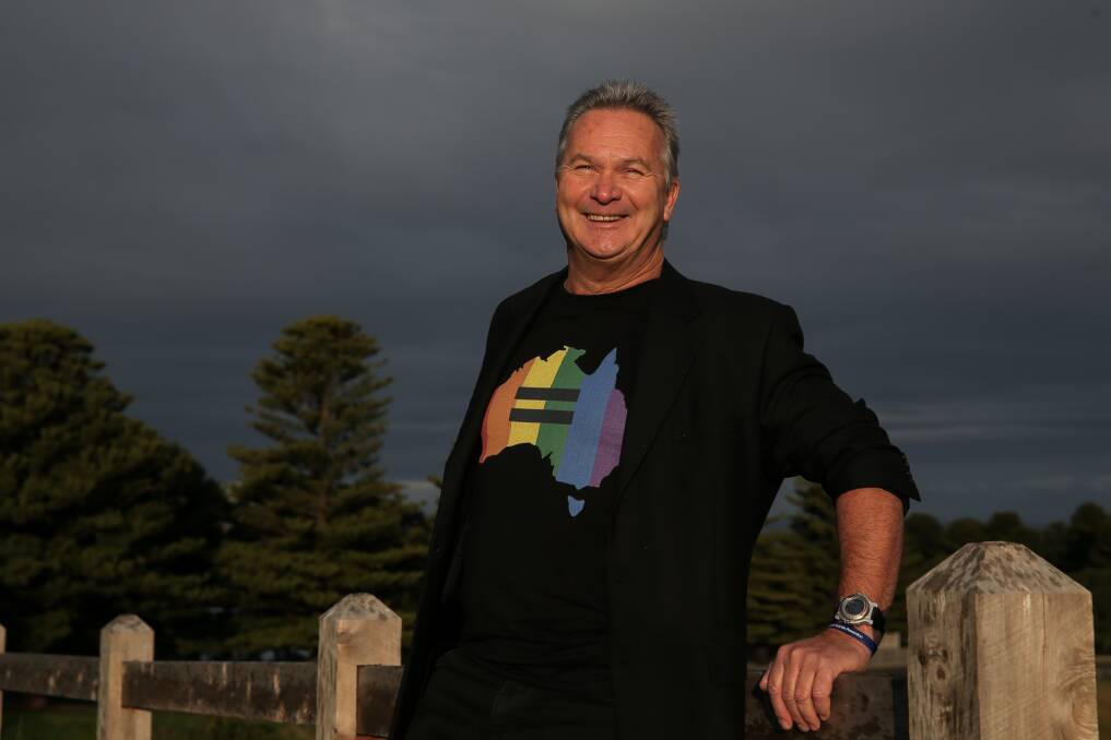 PRIDE: Warrnambool City councillor David Owen initiated a notice of motion at Monday's council meeting to support marriage equality. Picture: Rob Gunstone