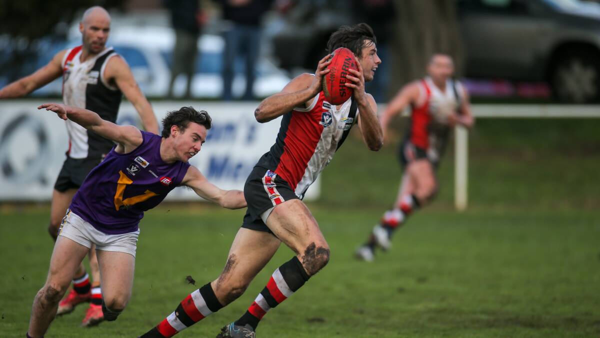 LOYAL SAINT: Koroit's Jeremy Hausler is preparing to play in his 150th Hampden league game this weekend. Picture: Rob Gunstone