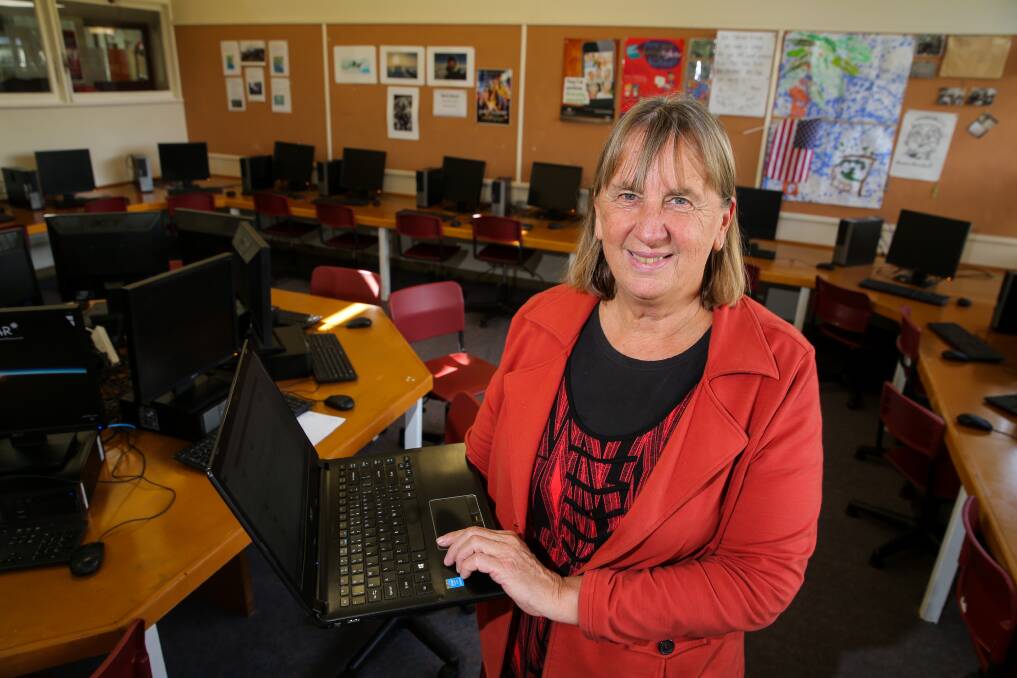 World stage: Hawkesdale P-12 teacher Anne Mirtschin is still surprised after being named winner of an international award. Picture: Rob Gunstone