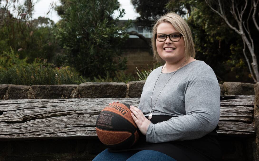 DEDICATED: Warrnambool Basketball Inc volunteer Jenna Osborne has been a part of the association since 2011.