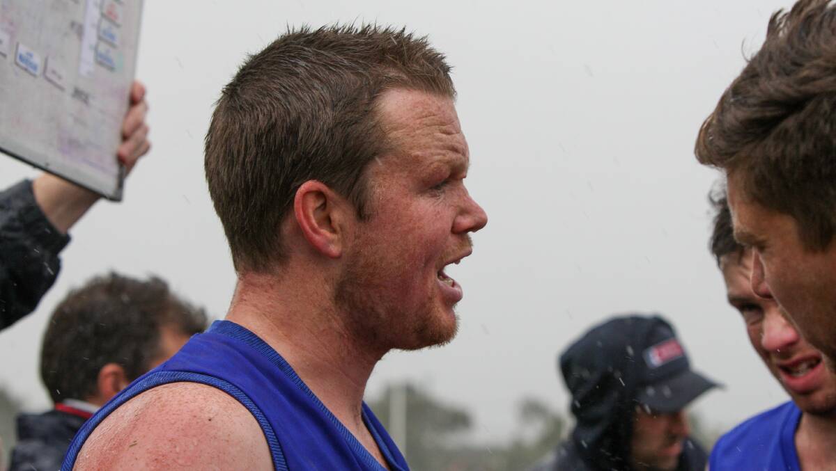 EXTENDED PRE-SEASON: Terang Mortlake assistant coach Chris Bant will miss the opening three rounds of the season after copping ban. Picture: Rob Gunstone