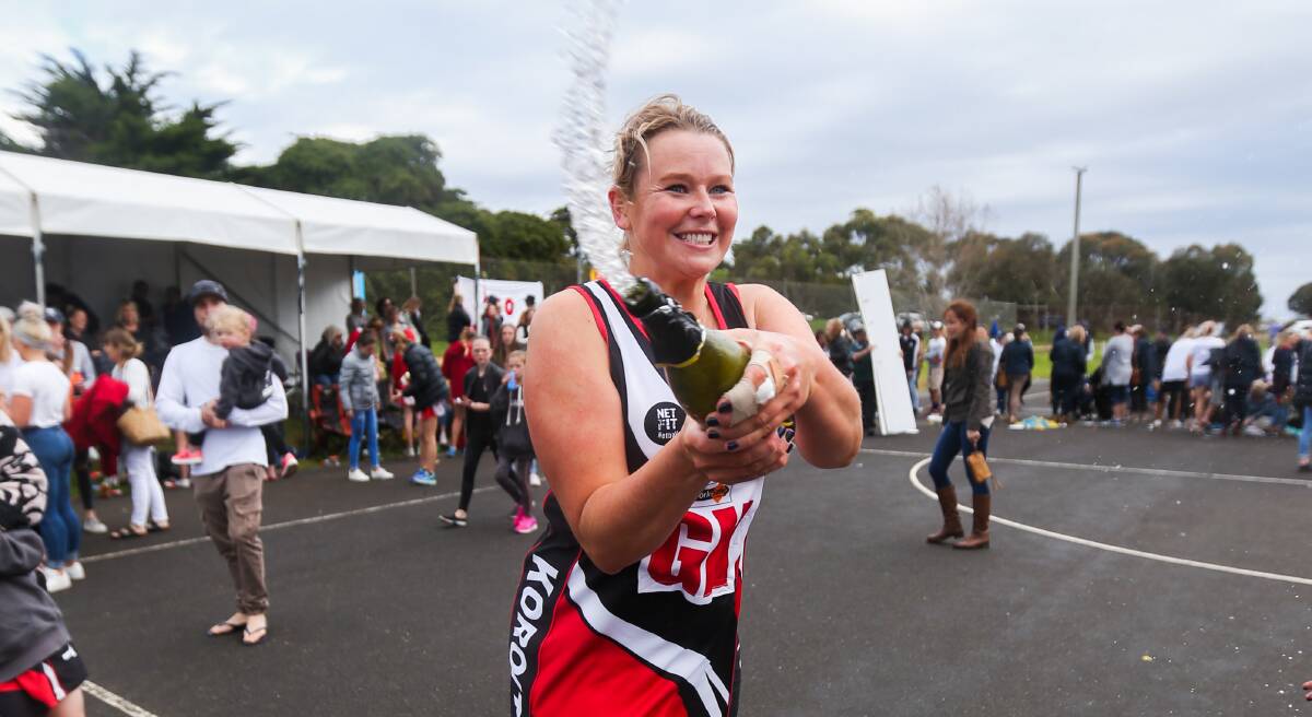 BACK FOR MORE: Koroit's Emily Batt hopes she can celebrate premiership success with the Saints again this season as she did in 2017. Picture: Morgan Hancock