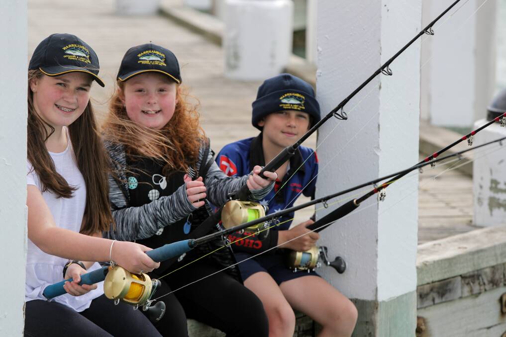 Throw in a line: Warrnambool Offshore and Light Game Fishing Club is hosting its annual Shipwreck Coast Fishing Classic at the Breakwater precinct from January 5 to 13. Picture: Rob Gunstone