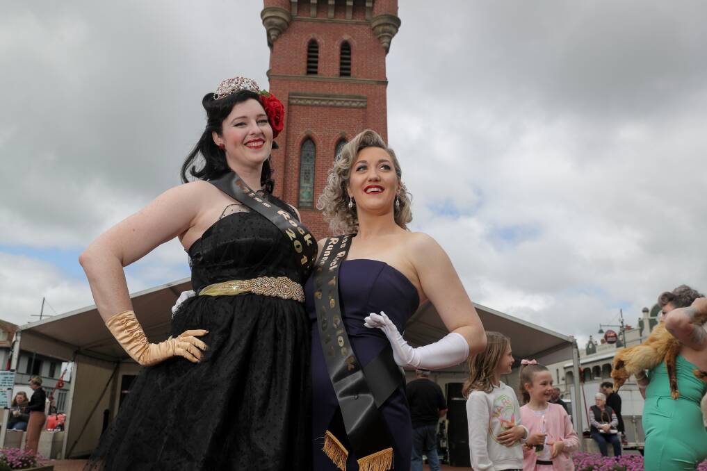 Rock it: Organisers of Camperdown's second Rock the Clock event say this year's four-day festival has an extensive program filled with all things retro and vintage. Picture: Rob Gunstone