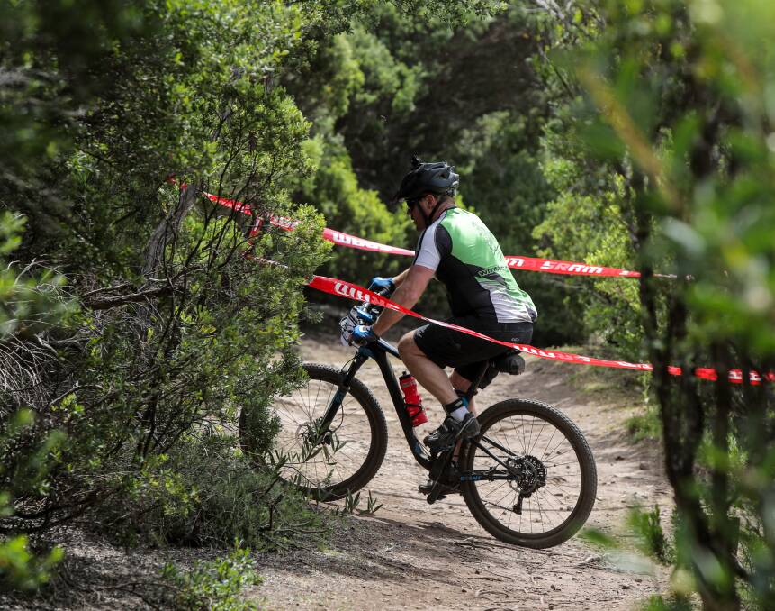 Pedal hard: Riders will hit the tracks at Thunder Points as the Warrnambool Mountain Bike Club TP180 gets rolling on Sunday.