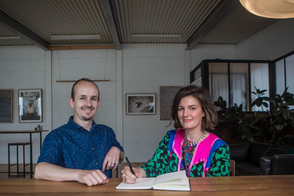 LET'S GO: Jimmy Buscombe and Sinead Murphy are excited about Beers and Ideas which allows residents to help create vibrant public spaces. Picture: Christine Ansorge