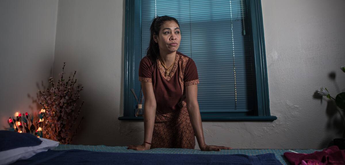 Unfair: Warrnambool's Pai Brocklehurst wants to be clear that her traditional Thai massage business does not want to be asked for "extra services" anymore. Picture: Christine Ansorge