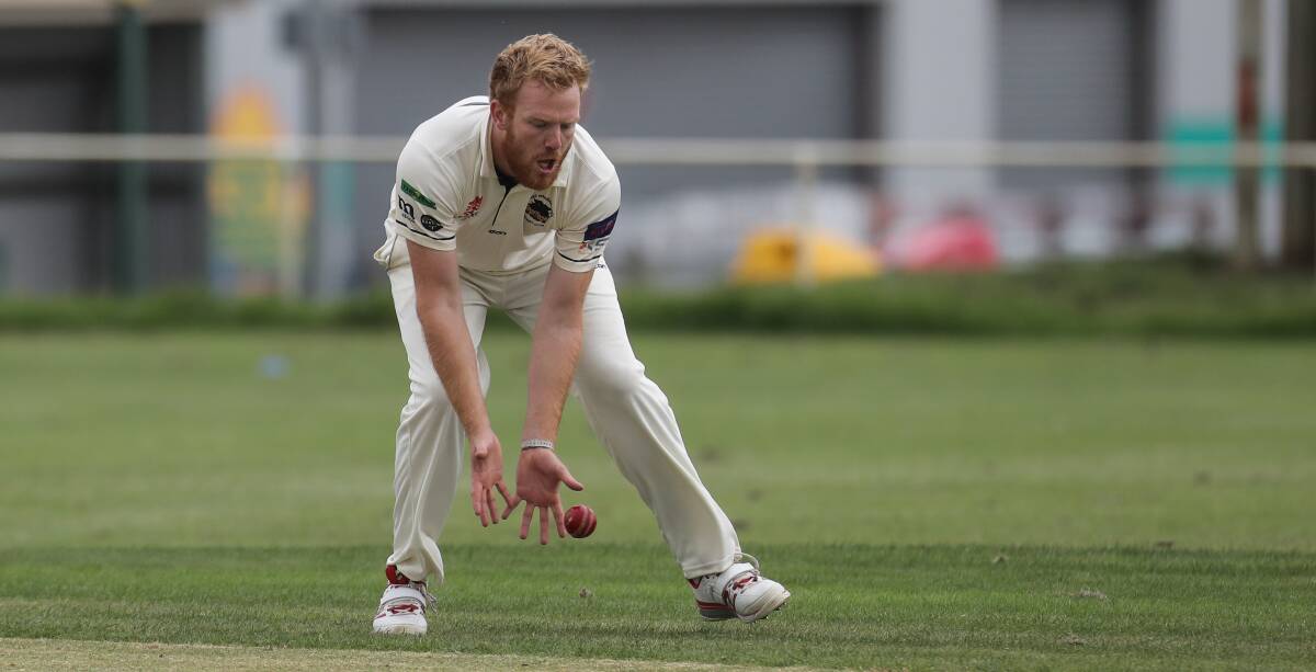 BACK AGAIN: West Warrnambool bowler Jack Sunderland is hoping to be nuisance to opposition batsmen in 2019-20 after having his visa approved for a third season. Picture: Rob Gunstone
