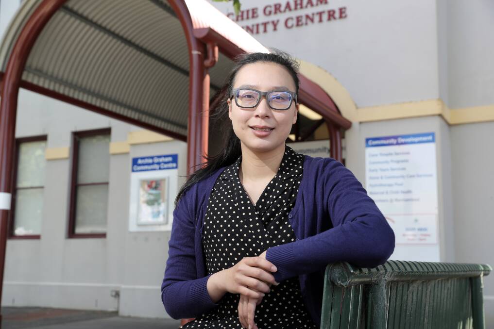 Huānyíng: Interpretor Wei-Lin Mai hopes to welcome many cultures to her support group at Archie Graham Community Centre December 15. Picture: Rob Gunstone