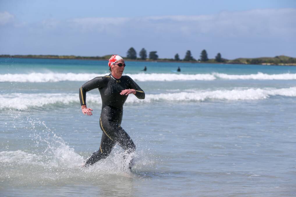 ON TRACK: Ballarat swimmer Ebony Ebenwaldner hopes to add a Warrnambool win to her Port Fairy success. Pictures: Rob Gunstone