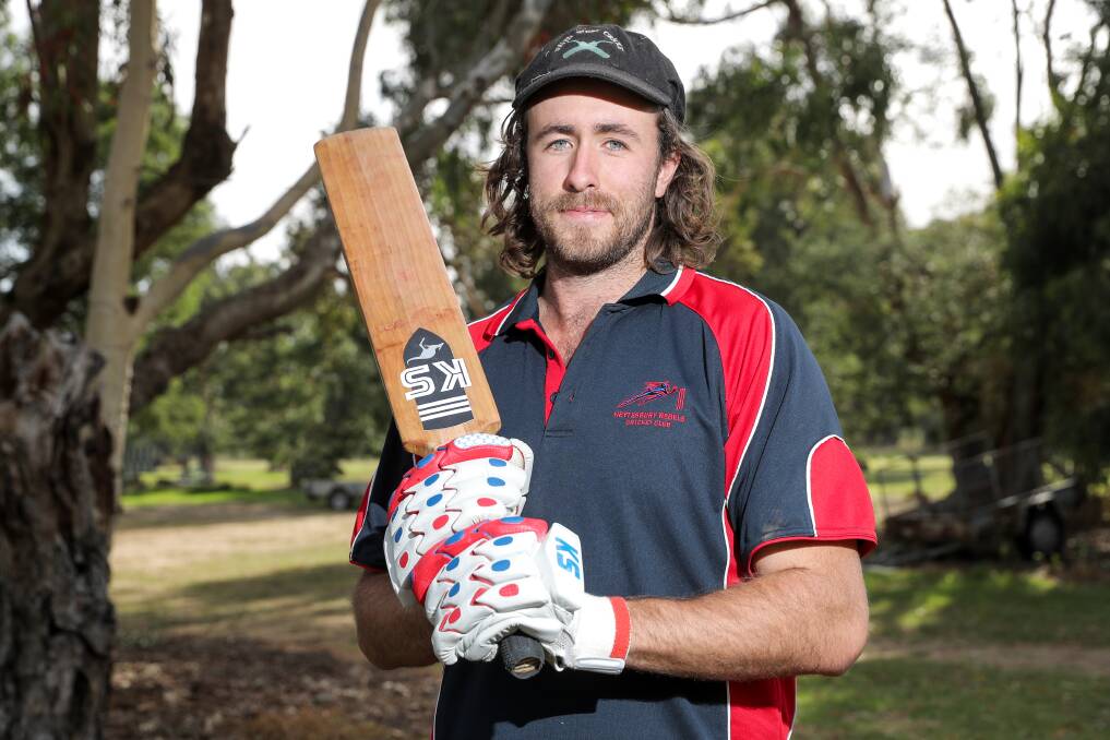 PRESSURE'S ON: Heytesbury Rebels skipper Jeff Rosolin believes aggressive bowling could be the key to their premiership chances. Picture: Rob Gunstone