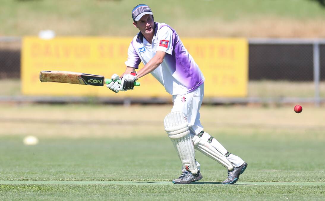 NUMBER THREE: All-rounder Nick Kenna is averaging 40 runs an innings from nine games for Noorat so far this season. Picture: Morgan Hancock