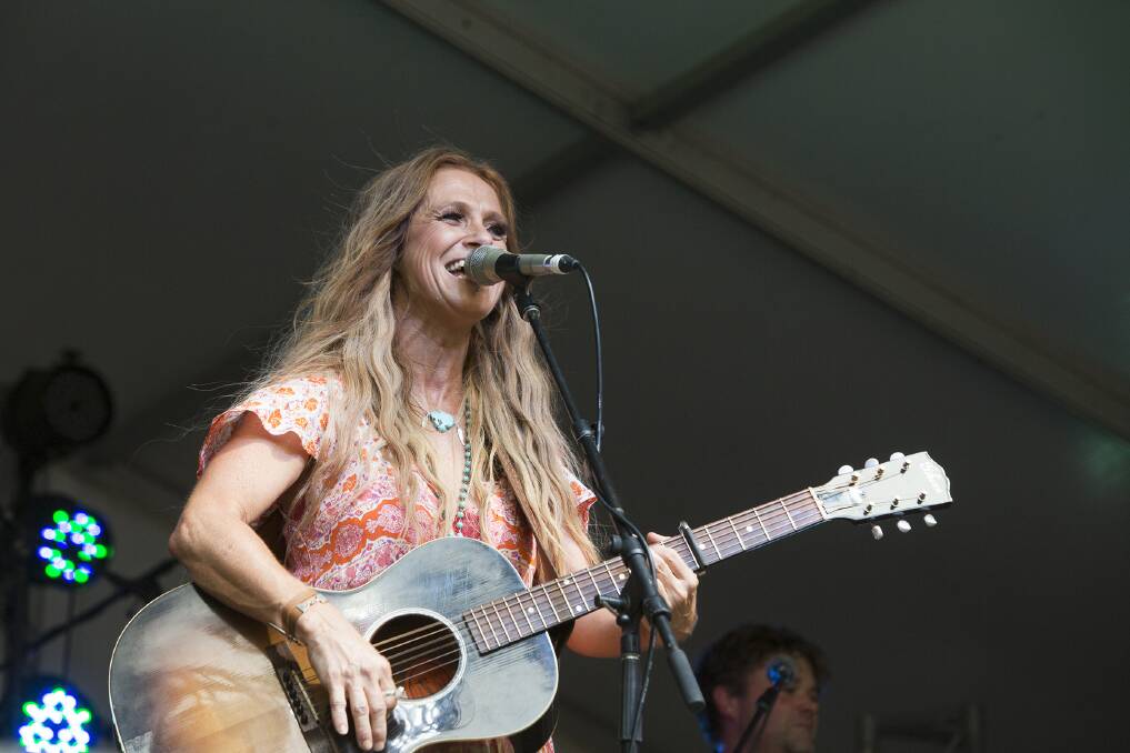 COMING BACK: Kasey Chambers is looking forward to her show at the Lighthouse Theatre in Warrnambool on Sunday. Joining Chambers on stage as part of her band will be her father Bill.