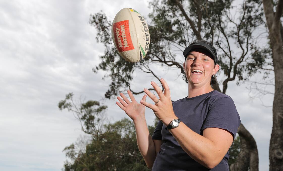 Heading north: Warrnambool's Melinda Louden is off to Coffs Harbour to represent Victoria in the National Touch League competition. Picture: Rob Gunstone