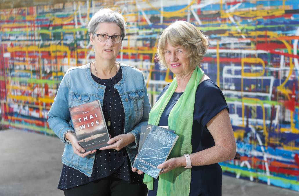 Writers Anne Gleeson and Meridith McKinnon.