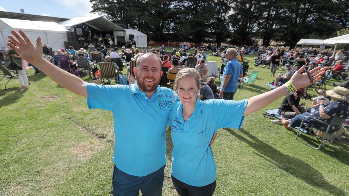 FESTIVAL: Suffoir Winery, Brewery and Cidery owners Pieter and Michelle Badenhorst are excited for Saturday's event. Picture: Rob Gunstone