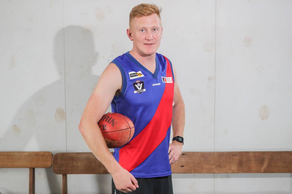 BACK WHERE IT ALL BEGAN: Terang Mortlake recruit Jordie McKenzie is excited to be home after time in the AFL and SANFL systems. Picture: Morgan Hancock