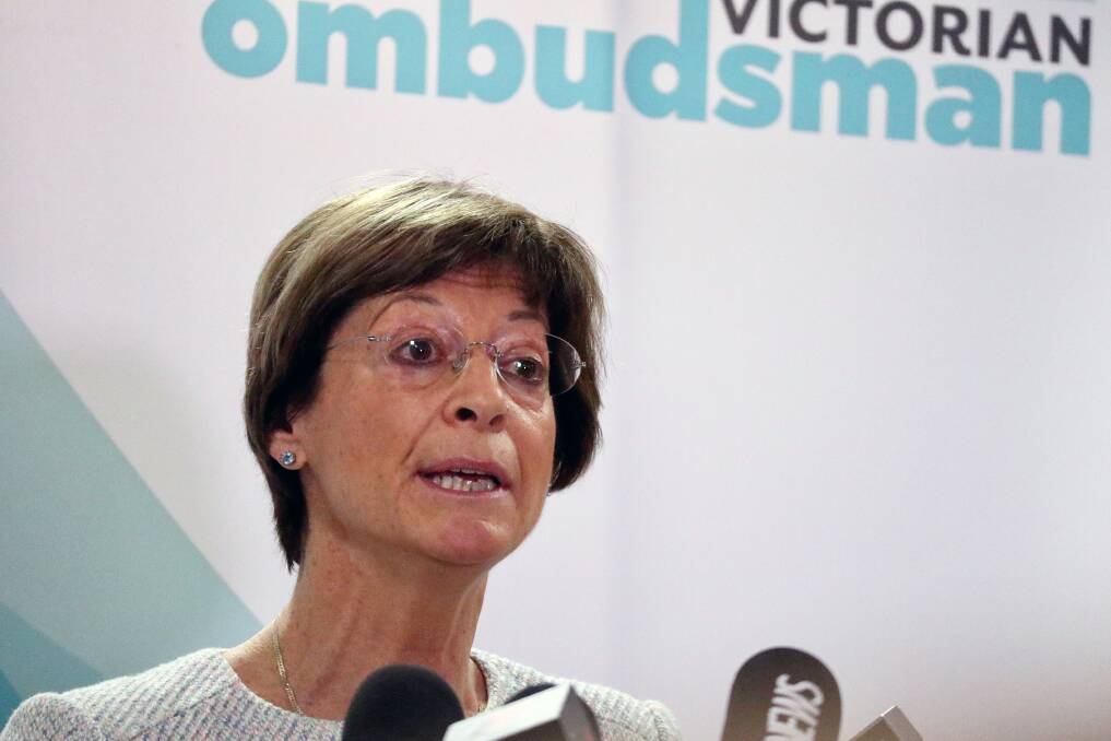 Complaints an issue: Victorian Ombudsman Deborah Green speaks to the media.