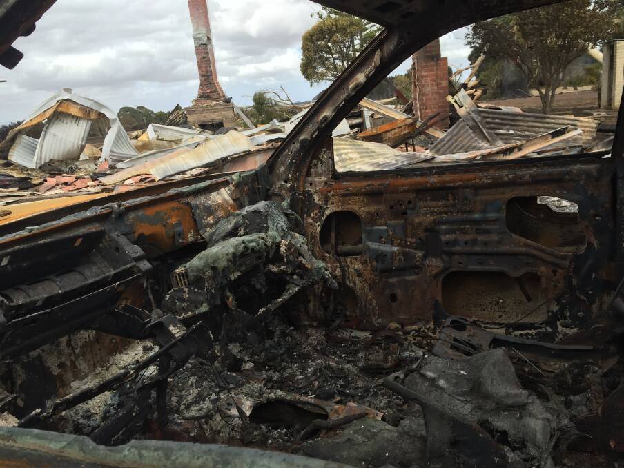 Help: Fire victims have received more than $635,000 since the St Patrick's fires ravaged parts of the south-west and there's more help in the pipeline.