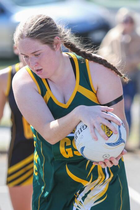 STRONG: Old Collegians shooter Maggie Kline was a standout for the Warriors. Picture: Morgan Hancock