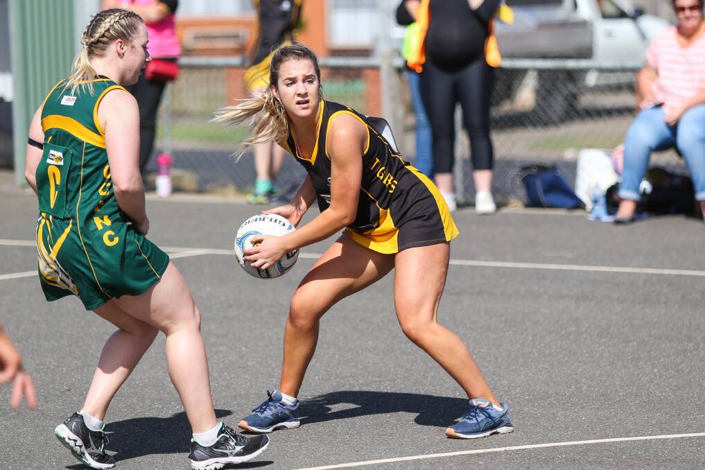 STEP UP: Merrivale's April Worden has moved into the Tigers A grade side.. Picture: Morgan Hancock