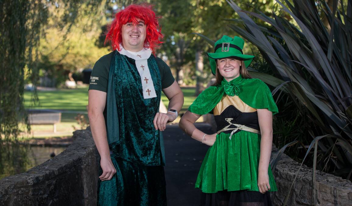 Turnin' green: Koroit is hosting its annual three-day Irish Festival at venues acros the township this weekend. Picture: Christine Ansorge