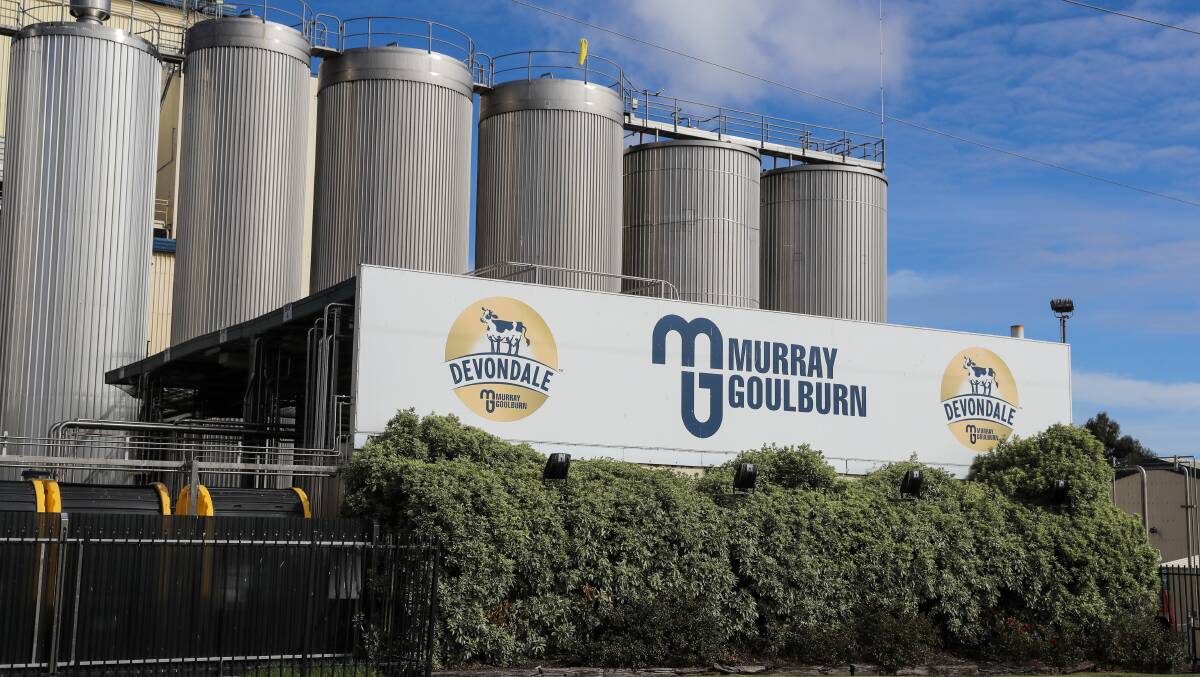 Bega Cheese has confirmed it will buy the former Murray Goulburn factory at Koroit. Picture: Rob Gunstone