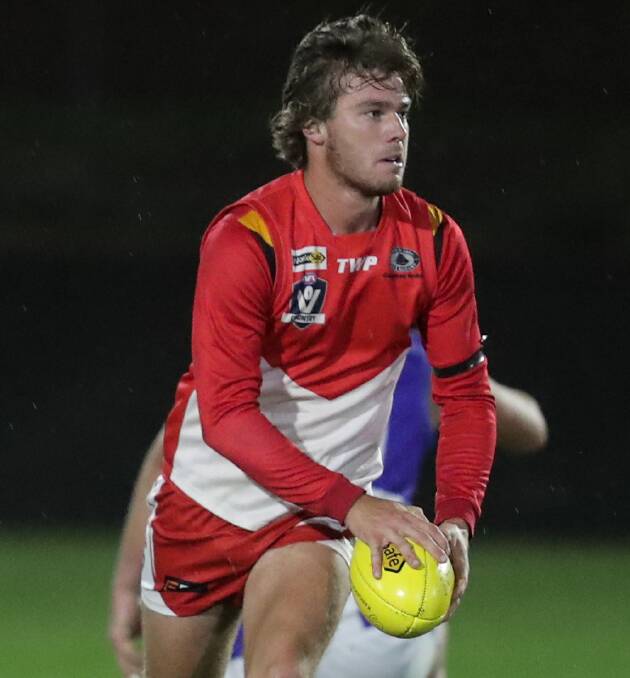 FIT: South Warrnambool's Liam Youl has overcome injury. Picture: Rob Gunstone