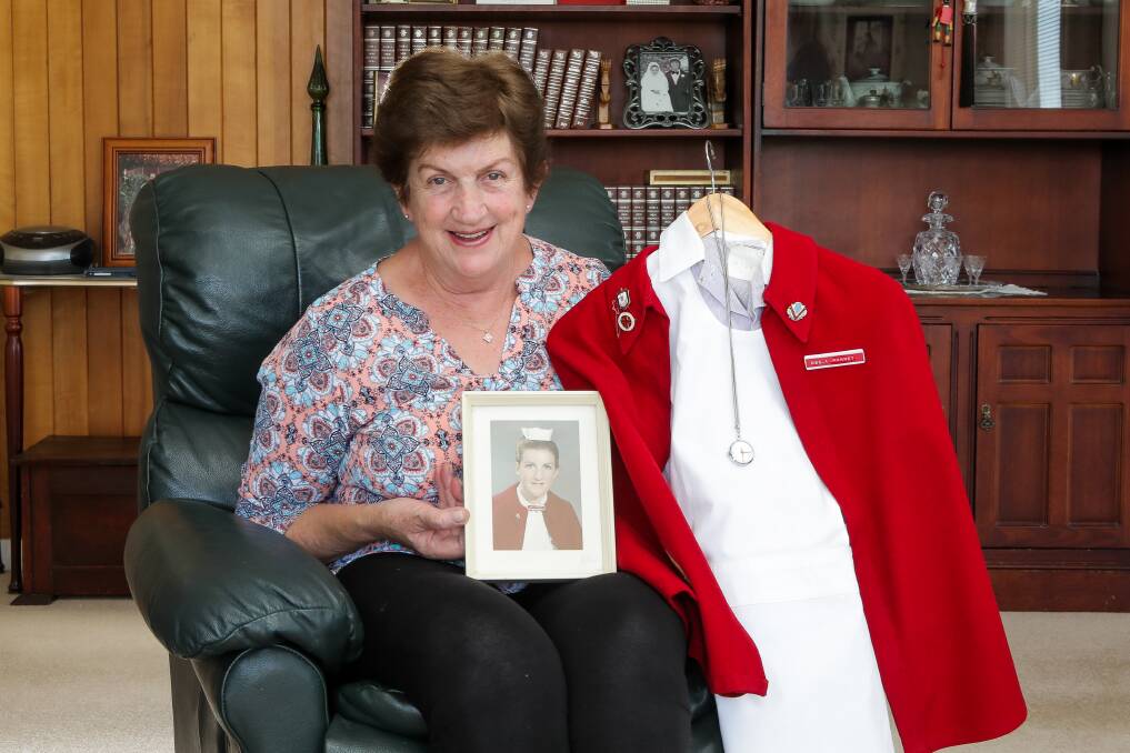 Memories: Warrnambool's Lorraine Rundle will celebrate a 50 year reunion with her 1968 nursing graduates on the weekend. Picture: Morgan Hancock