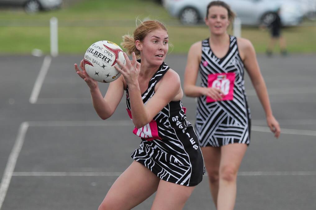 LONG WAY FROM HOME: Queenslander Amy Morssinkhof is studying in Melbourne and playing netball for Camperdown. Picture: Morgan Hancock