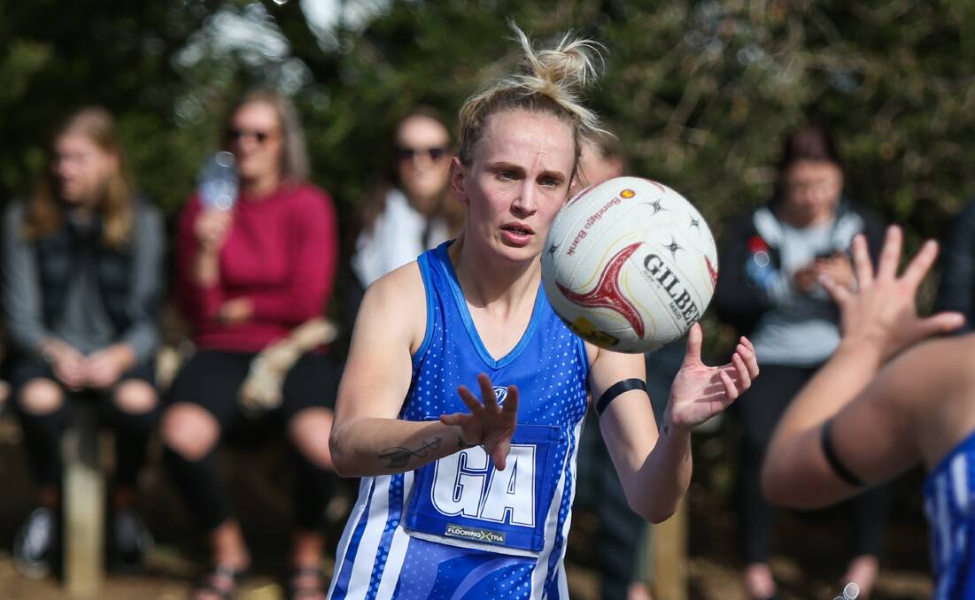 A rover again: Rhi Davis will return to the court for South Rovers this season after playing with Hamilton last season. She played in the Lions' first and only Warrnambool and District A grade premiership in 2011. Picture: Morgan Hancock