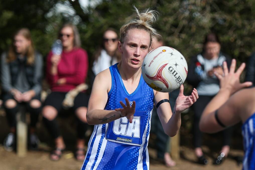 Returning: Rhi Davis has left the Hamilton Kangaroos to join her former South Rovers for the 2019 Warrnambool and District league season. Picture: Morgan Hancock
