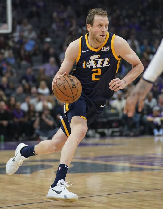 NBA-CALIBRE: Joe Ingles will be one of Sobey's Boomers teammates.