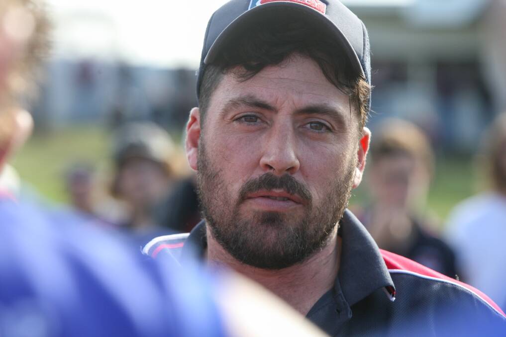 STAYING PUT: Terang Mortlake coach Michael Sargeant has led the club for the final time but will remain involved in some capacity. Picture: Rob Gunstone