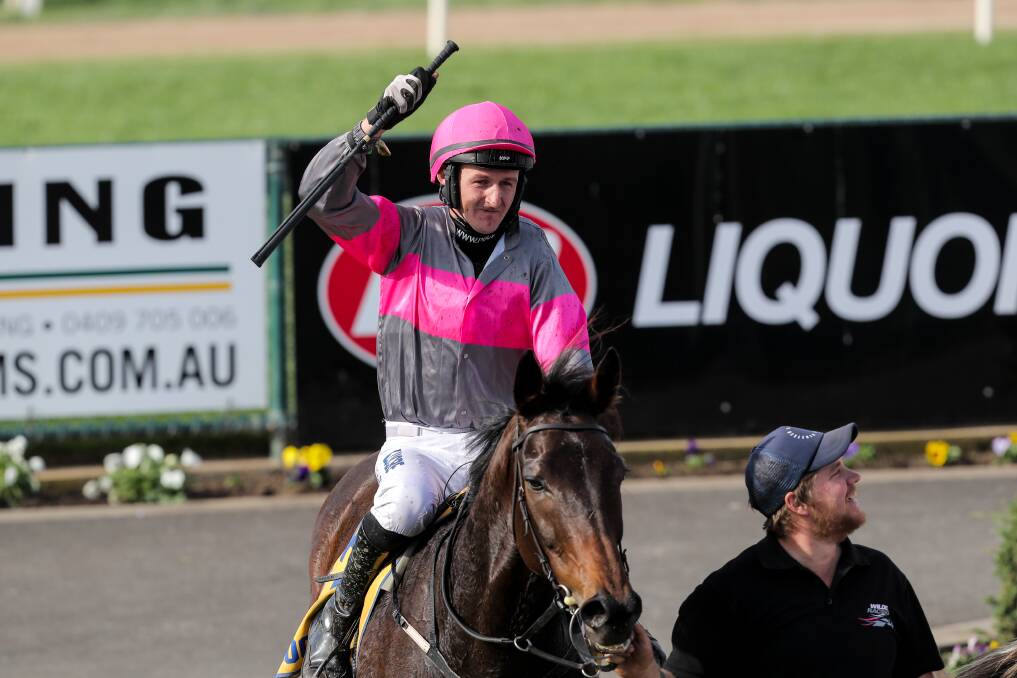 THE BEST: Jockey Shane Jackson enjoyed a strong jumps racing campaign. Picture: Rob Gunstone