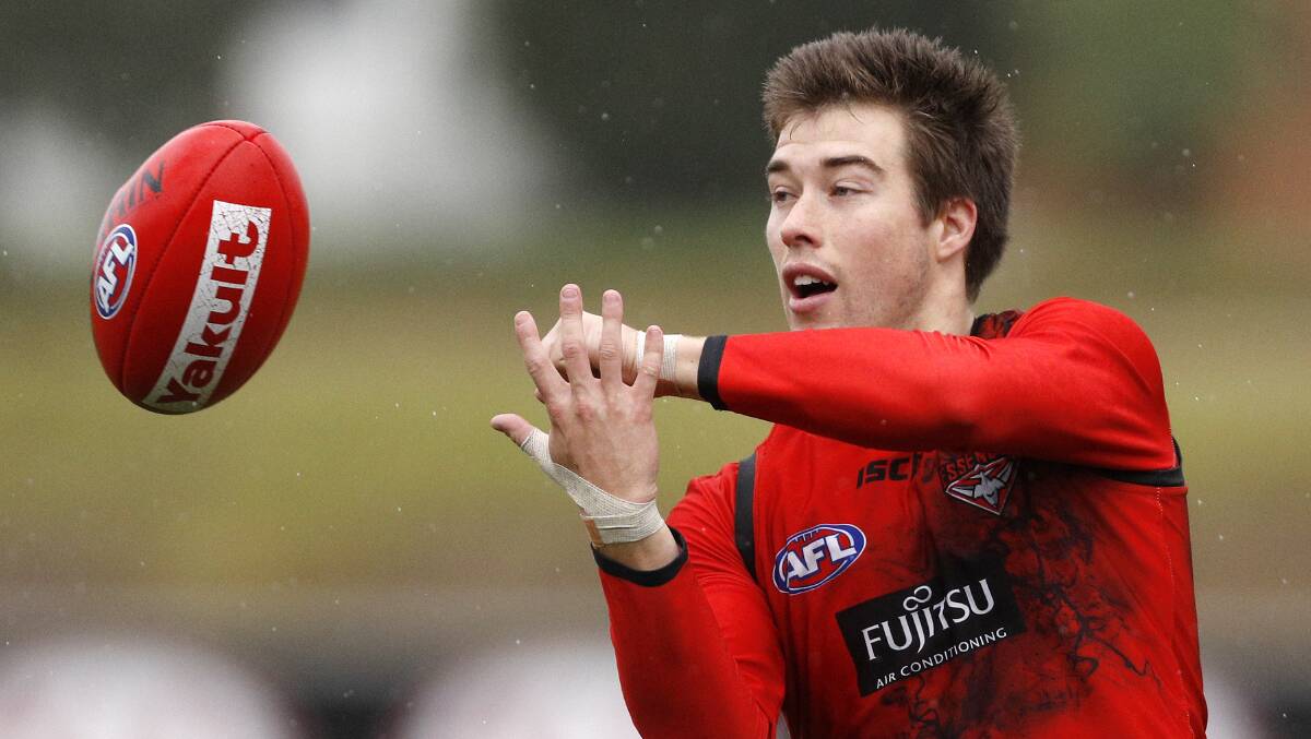 QUICK FIRE: Essendon's Zach Merrett has had to adapt his game to deal with cloeser oppostion attention. Picture: AAP Image/Daniel Pockett