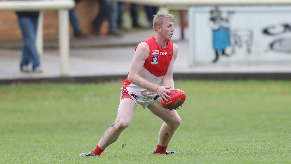 BIG YEAR: South Warrnambool's Harry Lee was named the club's senior best and fairest. Picture: Morgan Hancock