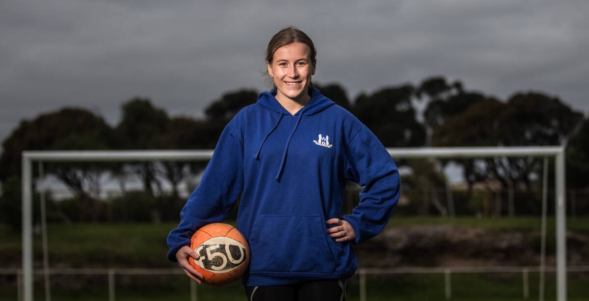 BACK BONE: Warrnambool Rangers defender Wren Wood is relishing playing in the Ballarat and District Soccer Association. Picture: Christine Ansorge