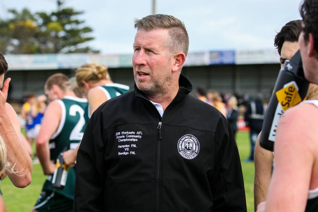 NEW GIG: Ben van de Camp is excited to oversee a new-look Greater Western Victoria Rebels' under 18 pre-season program. Picture: Rob Gunstone