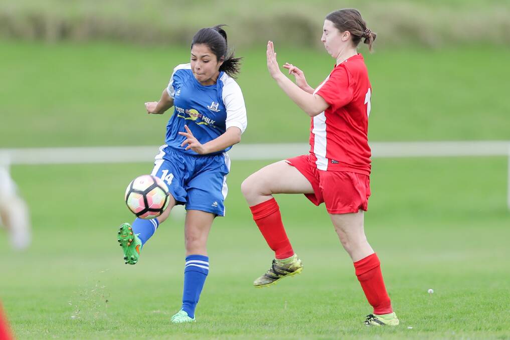 RETURNING: Warrnambool Rangers' player Chloe Paredes will be back for her team's preliminary final after missing the qualifying final loss to Ballarat SC. Picture: Morgan Hancock 