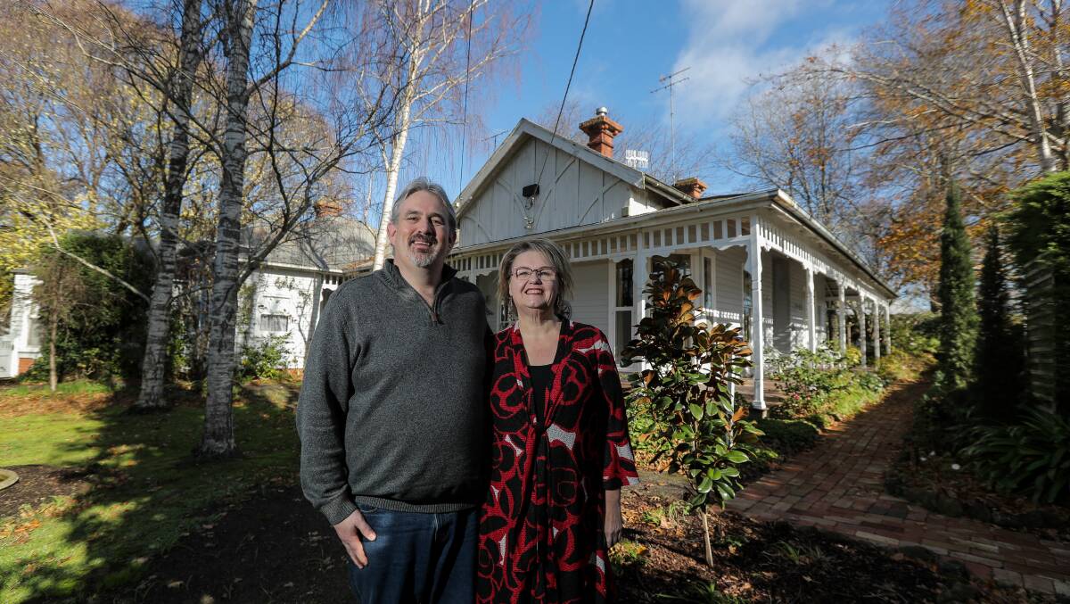 WINNERS: Heytesbury House owners Andrew and Kathryn Stubbings claimed Gold at the RACV Victorian Tourism Awards. Picture: Rob Gunstone