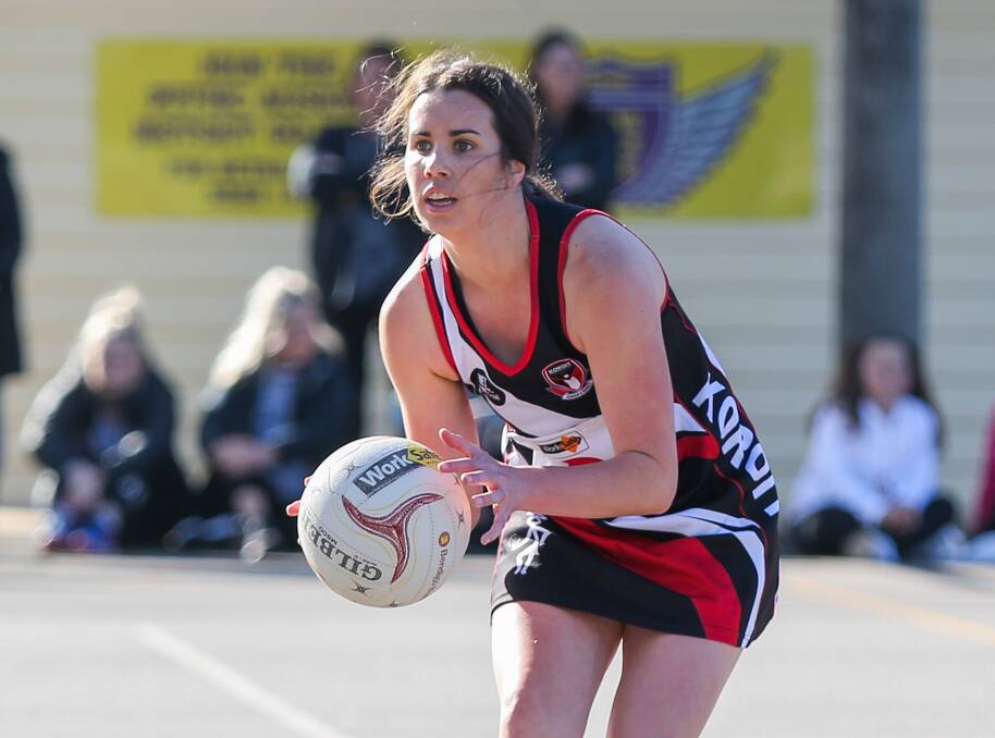 CAPTAIN'S CALL: Koroit's Emily-Rose Finnigan is pleased with the Saints' form leading into finals. Picture: Morgan Hancock
