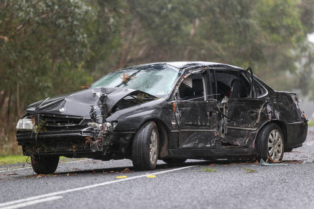 A Corangamite district youth stole and crashed a car at Naringal East last year. Picture: Morgan Hancock