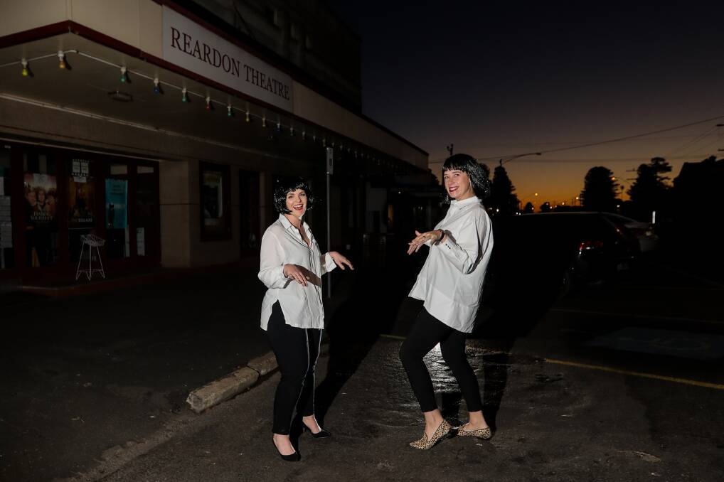 Groovy: Port Fairy's Courtney Smith (right) is bringing her creative flair to Moyne Shire's events and tourism team. Picture: Morgan Hancock
