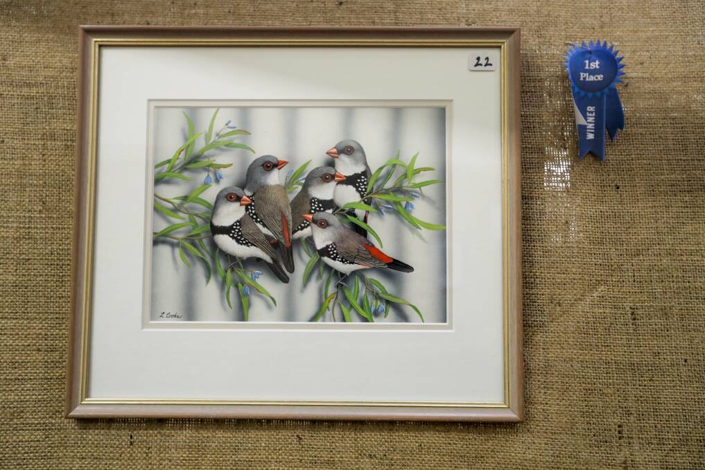 The winning piece by Lyn Cooke, from Creswick.