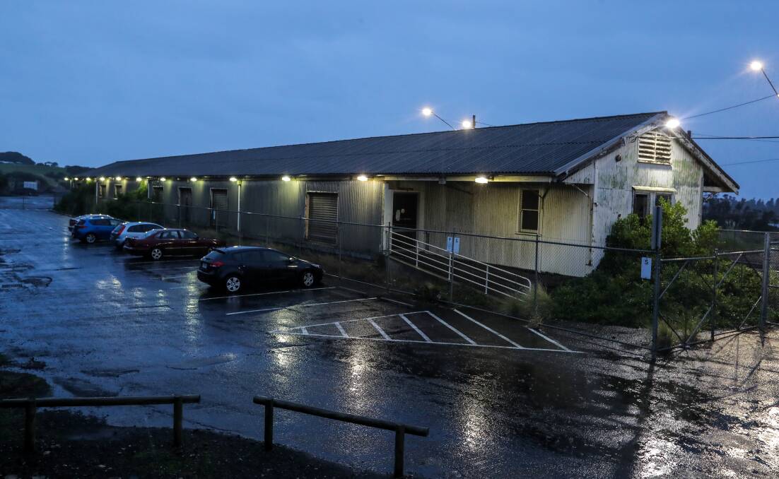 The goods shed at the Warrnambool train station will be knocked down to provide more car parking. Picture: Rob Gunstone