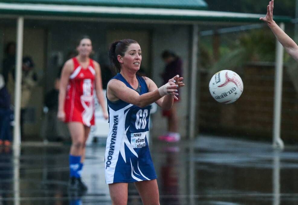 OUT: Warrnambool goal defence Sarah Higgins will miss this weekend's match against Port Fairy. Picture: Morgan Hancock 