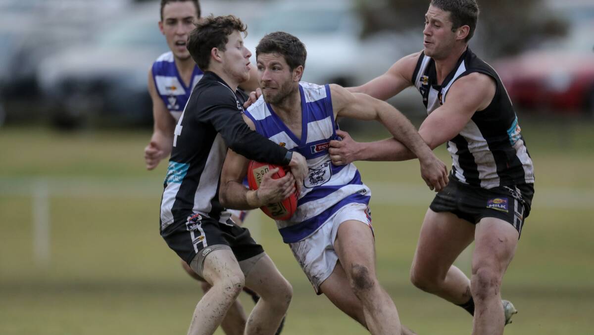 BACK IN: Terang Mortlake's Chris Baxter will play his first game of the season on Saturday. Picture: Rob Gunstone
