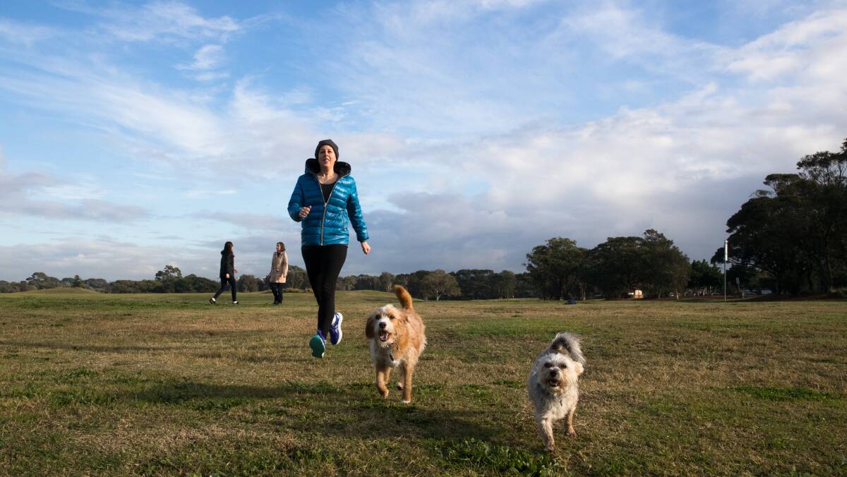 Contender: Advocates for a Warrnambool off-leash dog park are urging people to vote for it.